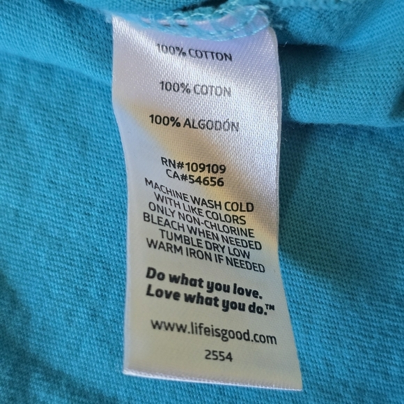 Life Is Good Classic Fit "Here & Now" Long Sleeve Size XL - Picture 10 of 10